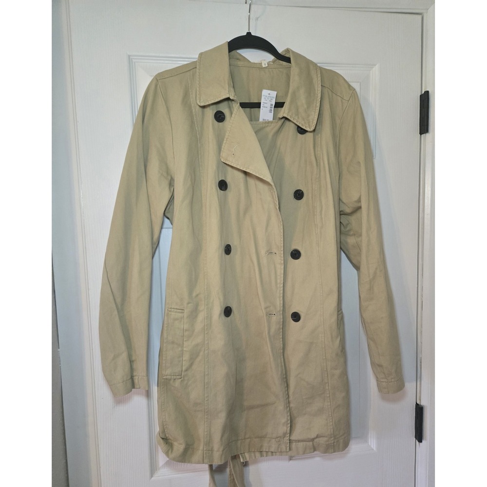 Maurices‎ Tan Trench Pea Coat
